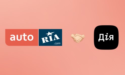 Алгоритм дій з перереєстрації AUTO.RIA +Дія