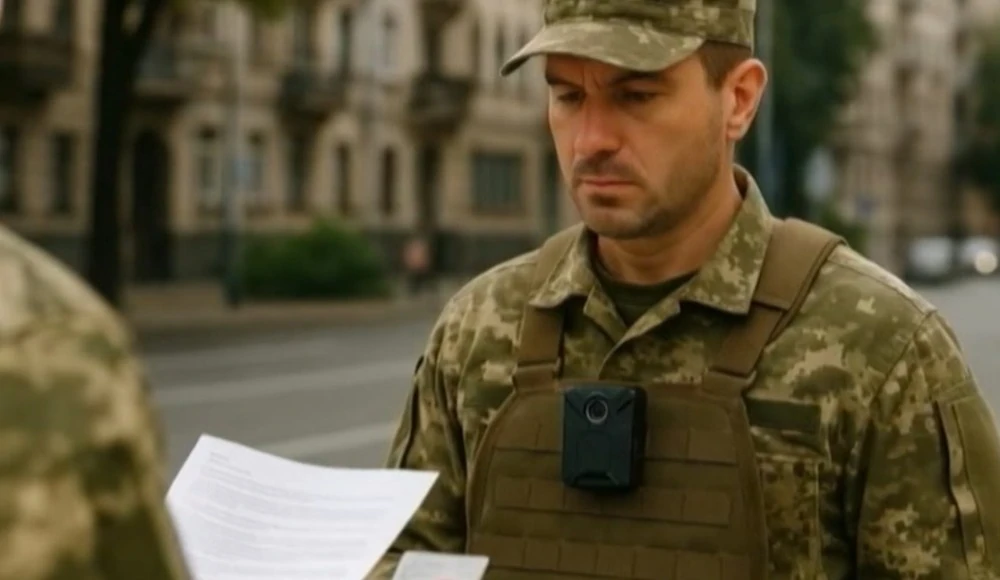 Вручення повісток за новими правилами: що зміниться з 1 січня 2026 року 1 Групи оповіщення ТЦК носитимуть бодікамери