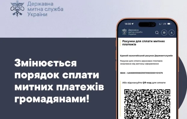 Порядок сплати митних платежів громадянами