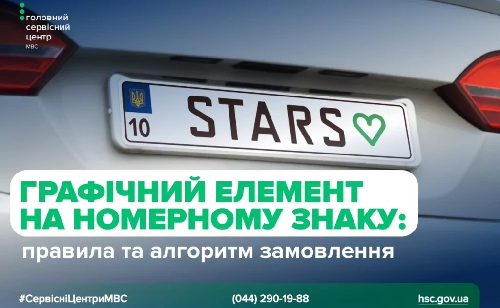 Графічні елементи для номерних знаків