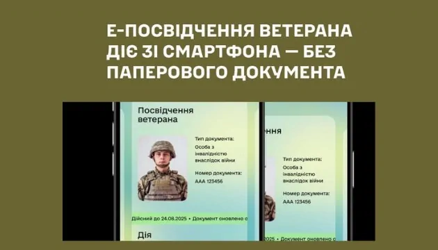 Електронне посвідчення ветерана: що це і як користуватися