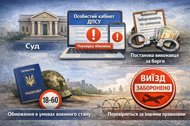 Тимчасова заборона на виїзд за межі України