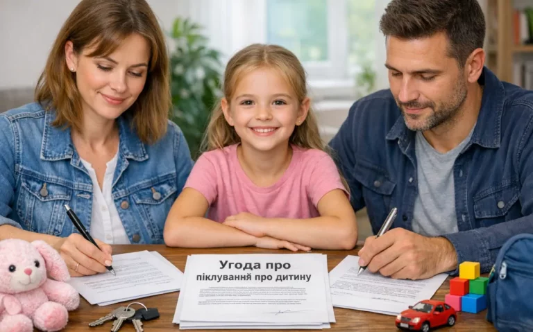Угода батьків щодо піклування про дитину