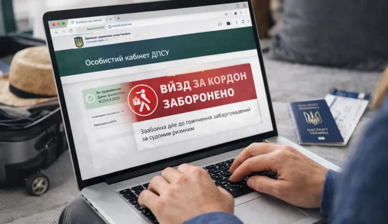 Перевірте заборону на виїзд за хвилину – новий сервіс від ДПСУ