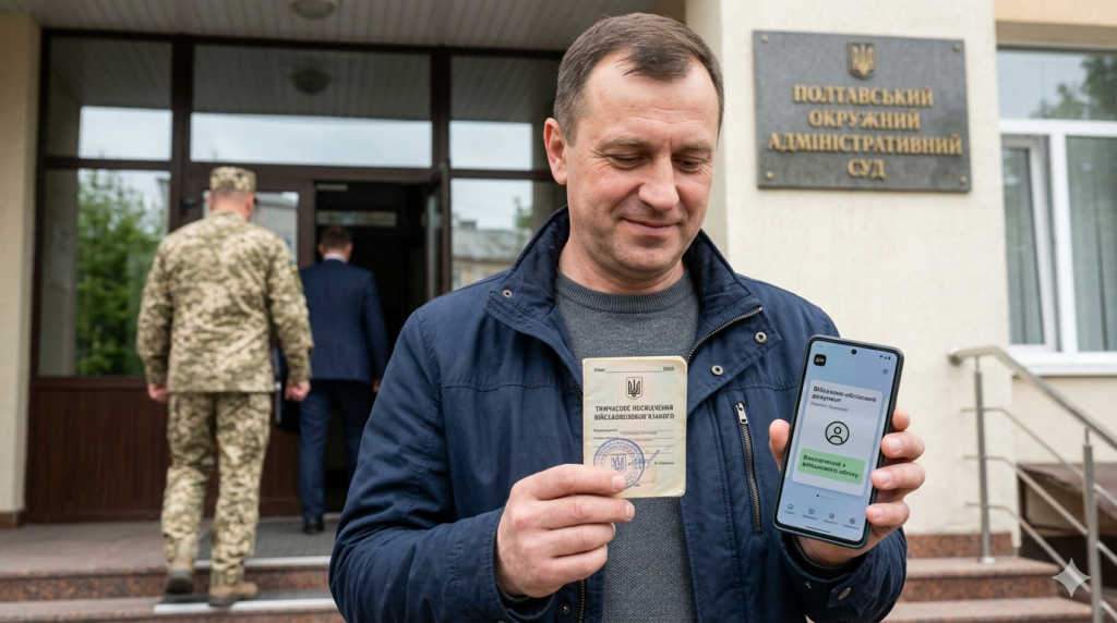 Исключение из воинского учета по непригодности: как суд защитил мужчину, чьи данные «исчезли» из реестра 1 Gemini Generated Image 7sxfjj7sxfjj7sxf