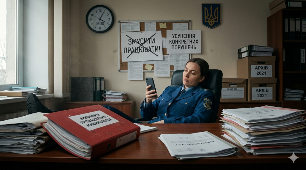 Бездіяльність державного виконавця: коли вимога «змусити працювати» не спрацьовує 1 Gemini Generated Image 9ae0309ae0309ae0