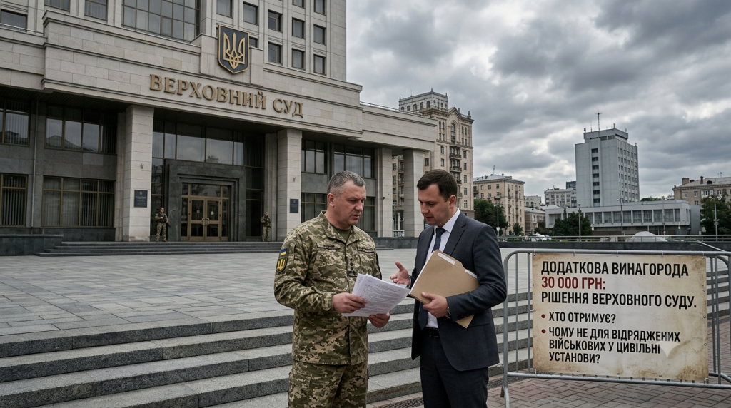 Чи отримають відряджені військовослужбовці додаткову винагороду 30 000 грн: що вирішив Верховний Суд 1 Gemini Generated Image i5f38xi5f38xi5f3
