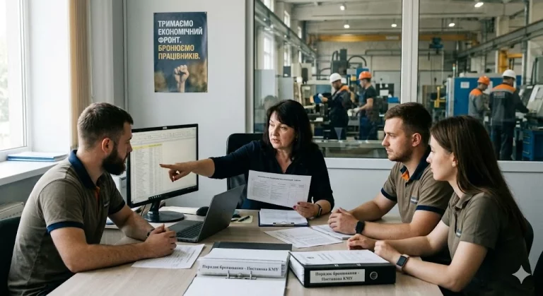 Бронювання працівників