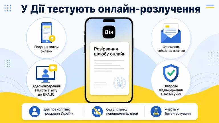 У «Дії» готують бета-тестування онлайн-розлучення