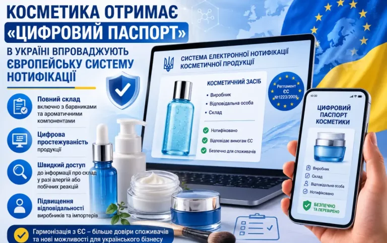 Косметика отримає «цифровий паспорт»: в Україні запроваджують нову систему контролю