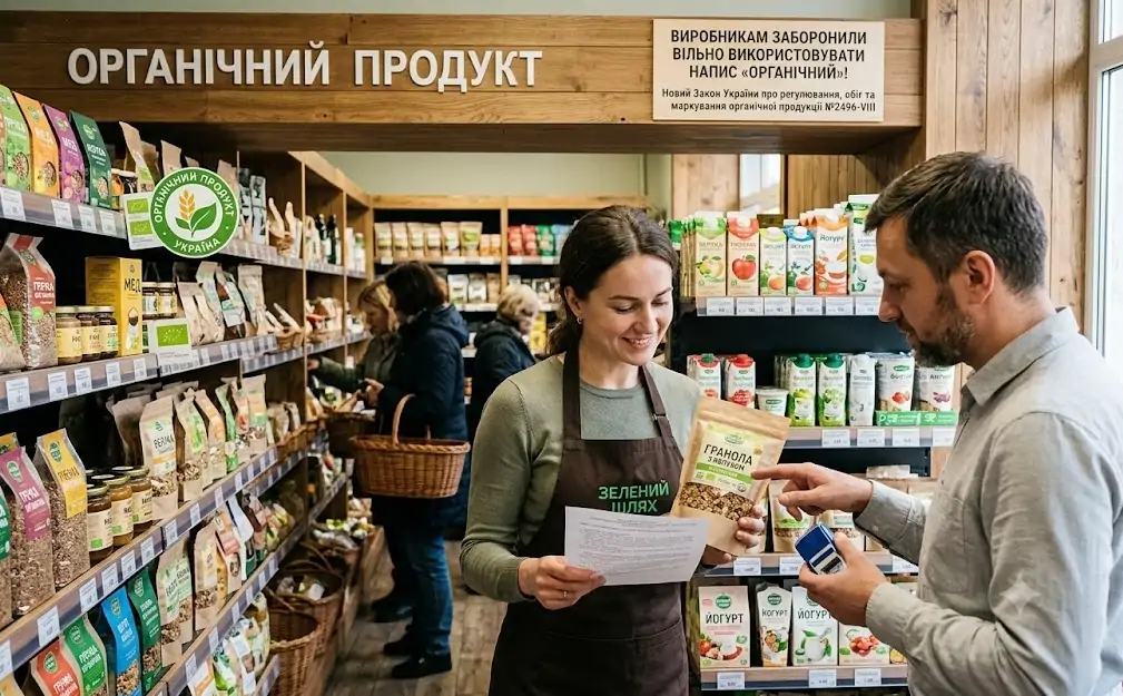 Виробникам заборонили вільно використовувати напис «органічний» на продуктах