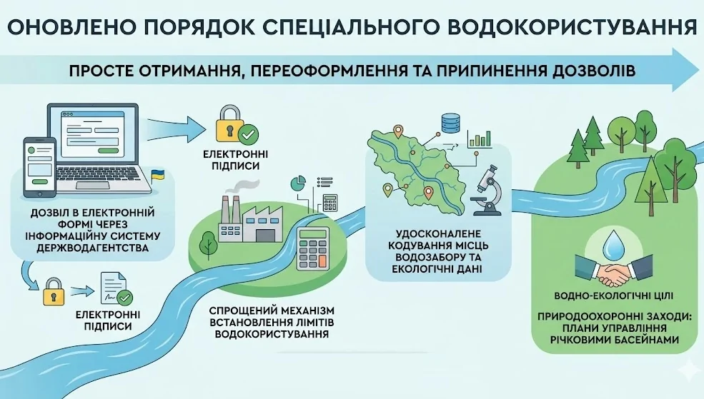 Порядок спеціального водокористування - оновлення