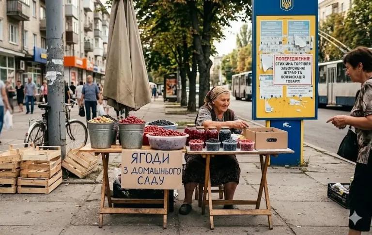 Продаж ягід у невстановлених місцях – які штрафи передбачено?