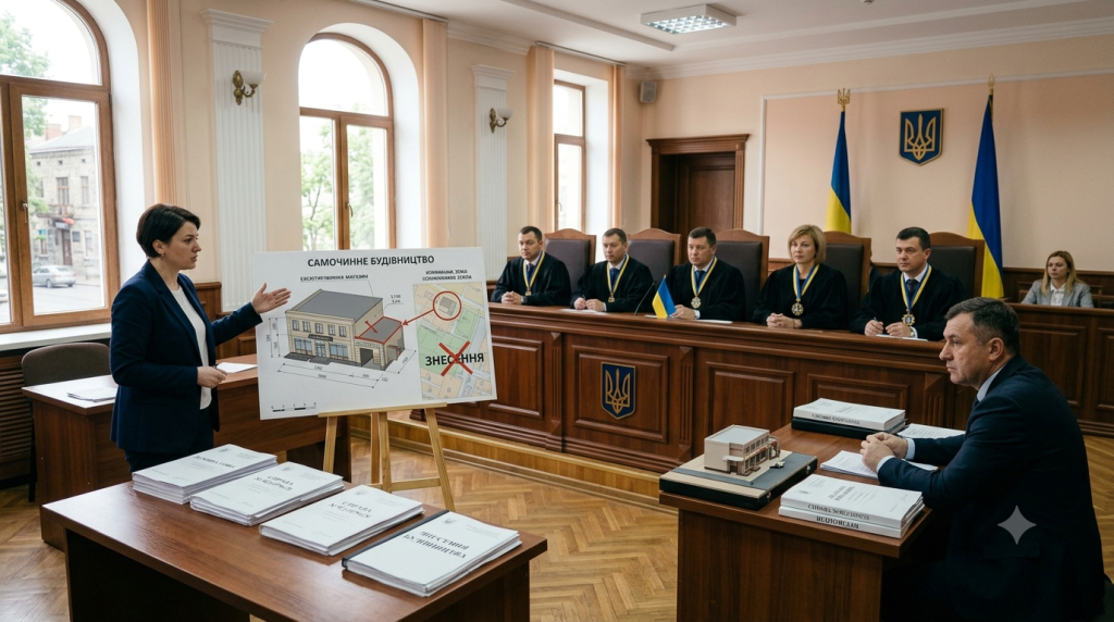 Коли міська рада вимагає знесення самочинного будівництва: позиція Верховного Суду у справі № 921/579/25 1 Gemini Generated Image 8uzb8u8uzb8u8uzb