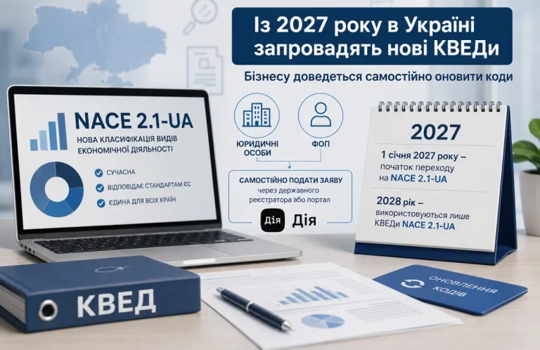Нові КВЕДи: бізнесу доведеться самостійно оновити коди