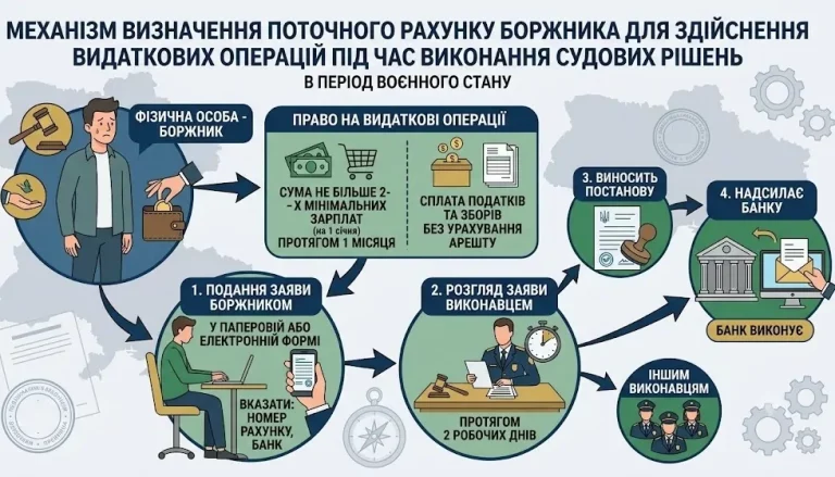 Як отримати доступ до коштів на арештованому рахунку