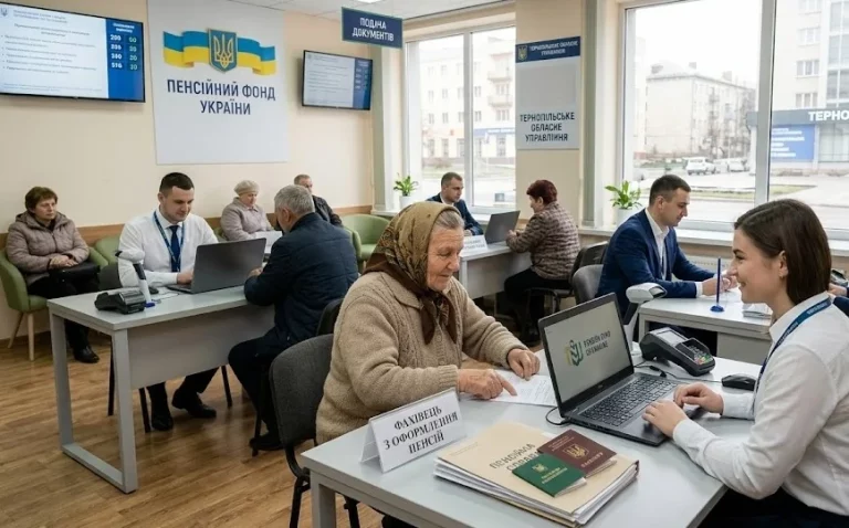 Пенсійний фонд, призначення пенсії