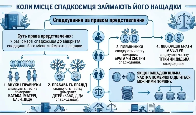 спадкування за правом представлення