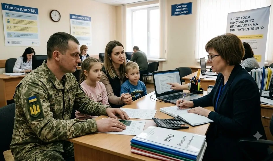 Коли дохід військового не враховують для виплат ВПО: що треба знати сім’ї 1 Коли дохід військового не враховують для виплат ВПО: що треба знати сім’ї