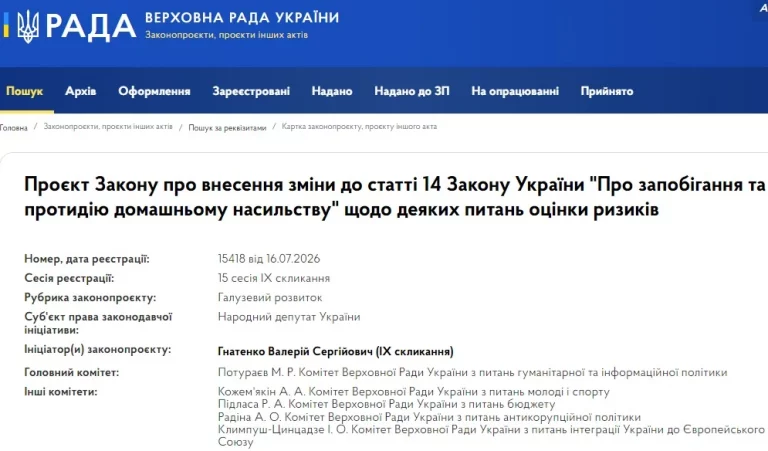 Проект закону №15418: чому оцінка ризиків домашнього насильства для дітей
