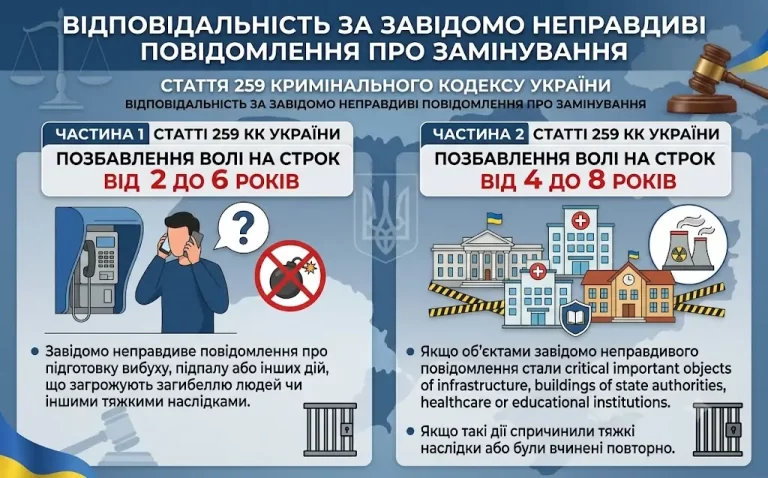 Завідомо неправдиве повідомлення про загрозу безпеці громадян