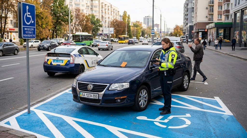 Штраф до 5100 гривен: в Раде взялись за водителей, которые занимают места для людей с инвалидностью 1 5100 griven za lipovuyu nakleyku chto gotovit novyy zakonoproekt