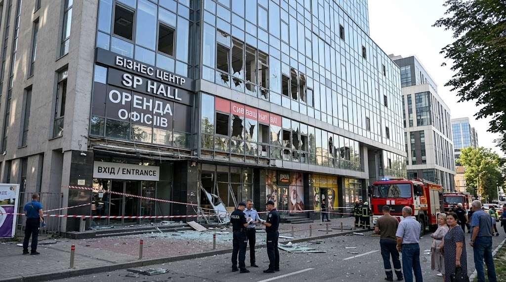 Ataka na biznes tsentr SP Hall