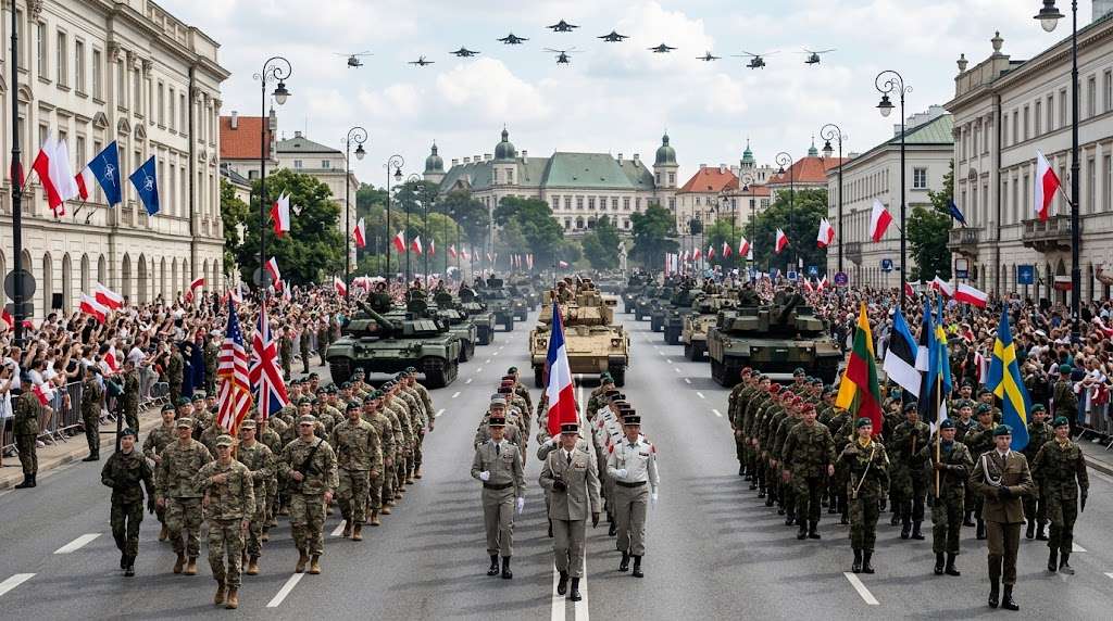 Bez prapora na marshi