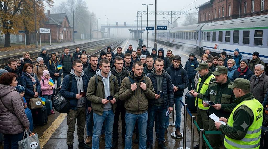 Deportatsiya ukrayinskykh cholovikiv pryzovnogo viku z Polshchi