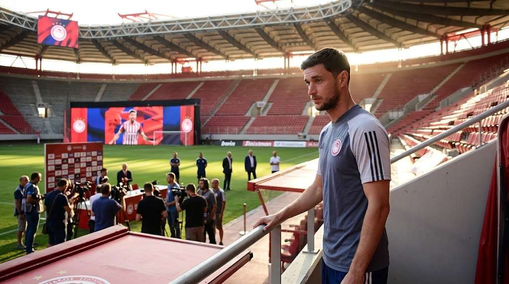 Hretskyi Olimpiakos znaishov novoho forvarda