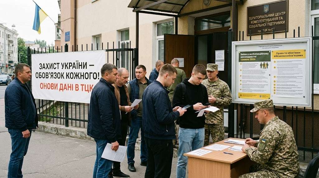 Mobilizatsiia v Ukraini pislia rosiiskoho pryzovu