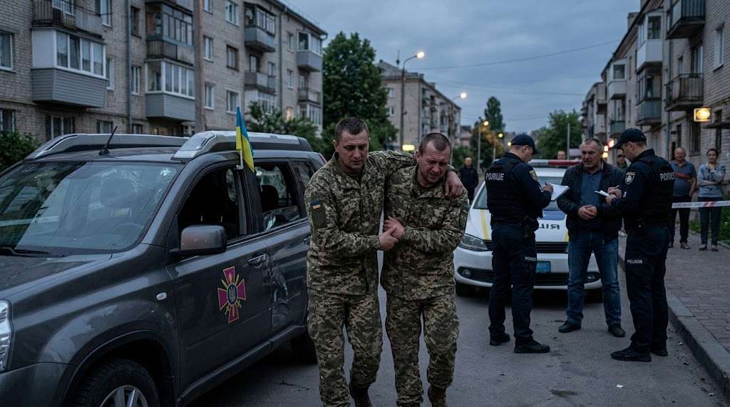 Напад на військових ТЦК у Тернополі: яка відповідальність чекає на нападників 1 Napad na viiskovukh TTSK u Ternopoli