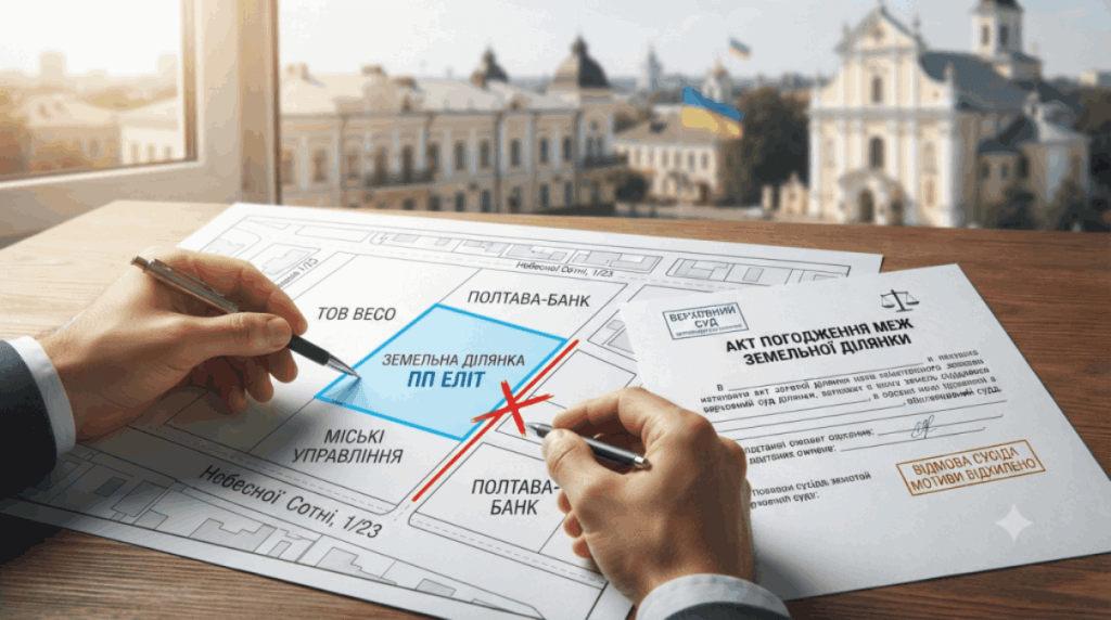 Походження між земельної ділянки: чому відмова сусіда – не вирок для оздоровлення землі. 1 Pohodzhennya mezh zemelʹnoyi dilyanky