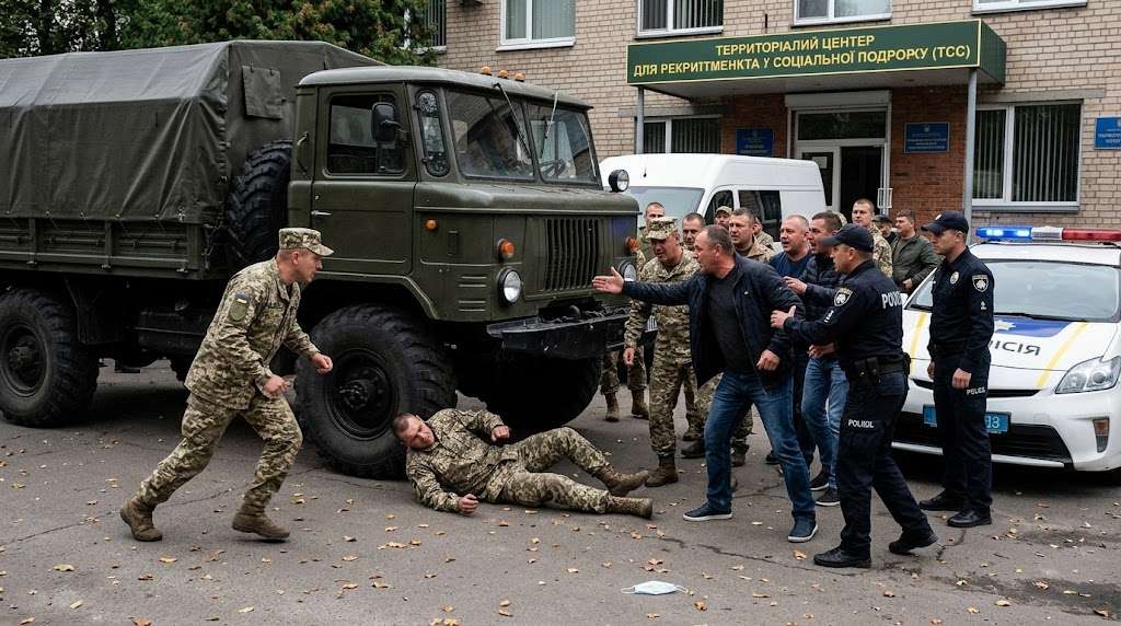 Вантажівка наїхала на військового в Ковелі: що відомо про конфлікт біля ТЦК 1 Vantazhivka naikhala na viiskovoho v Koveli