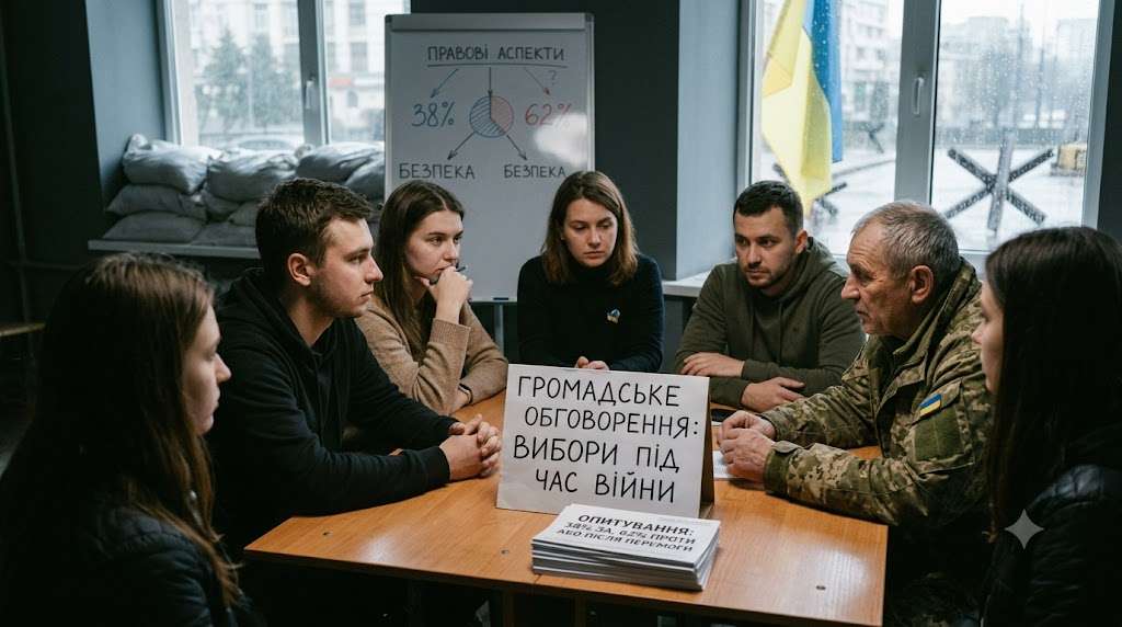 Вибори під час війни: чому 38% українців готові голосувати вже зараз, попри закон 1 Vybory pid cas vijny