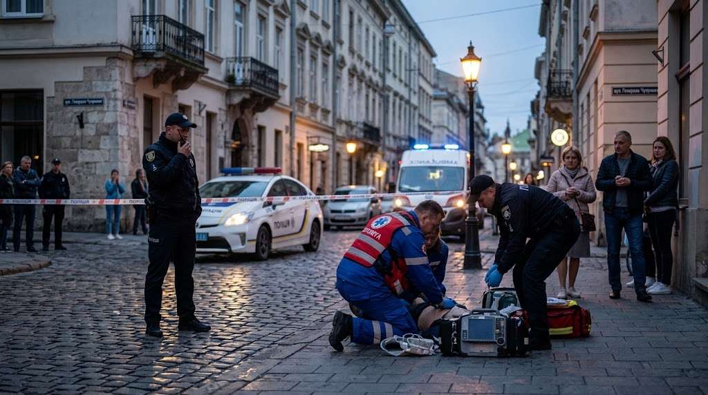 Zahybel viiskovosluzhbovtsia TTSK u Lvovi