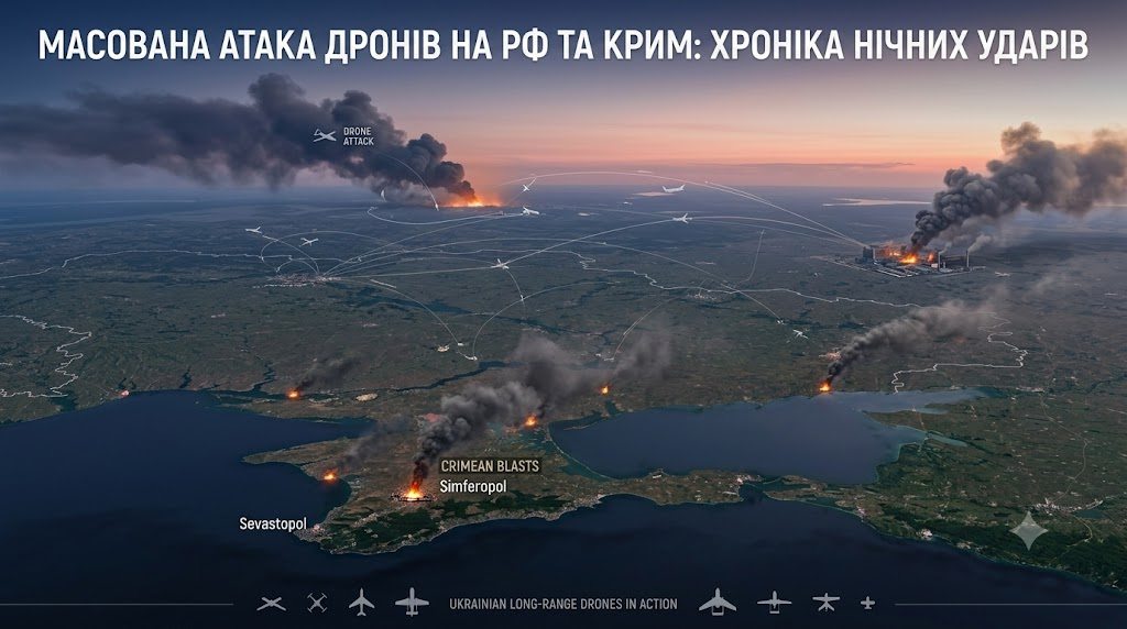 Горит склад Wildberries, встало «Пулково», под ударом ракетный завод: дроны за ночь атаковали Петербург, Киров и Крым 1 gorit sklad wildberries vstalo pulkovo pod udarom raketnyy zavod drony za noch atakovali p