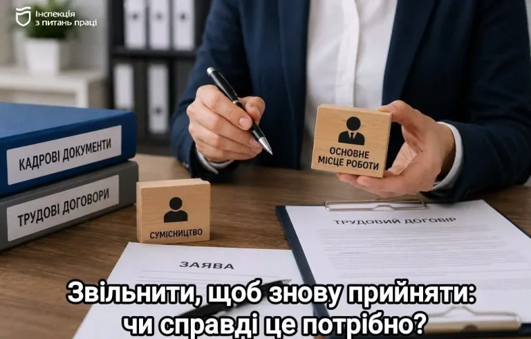 Сумісник стає основним працівником: звільняти чи ні – пояснює Держпраці