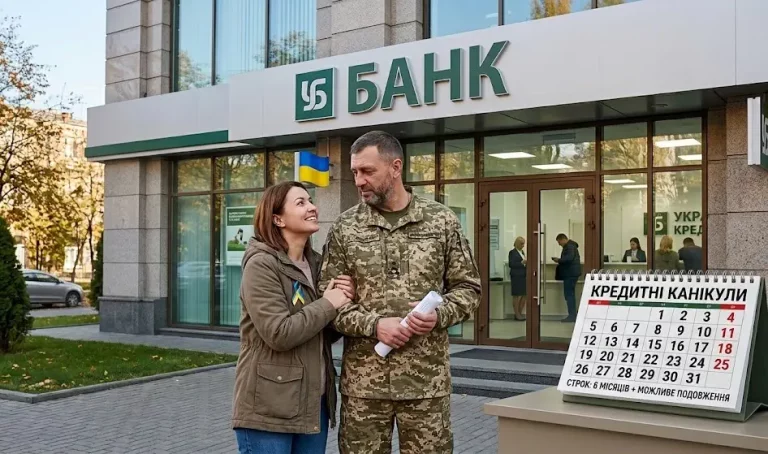 Кредитні канікули для військовослужбовців