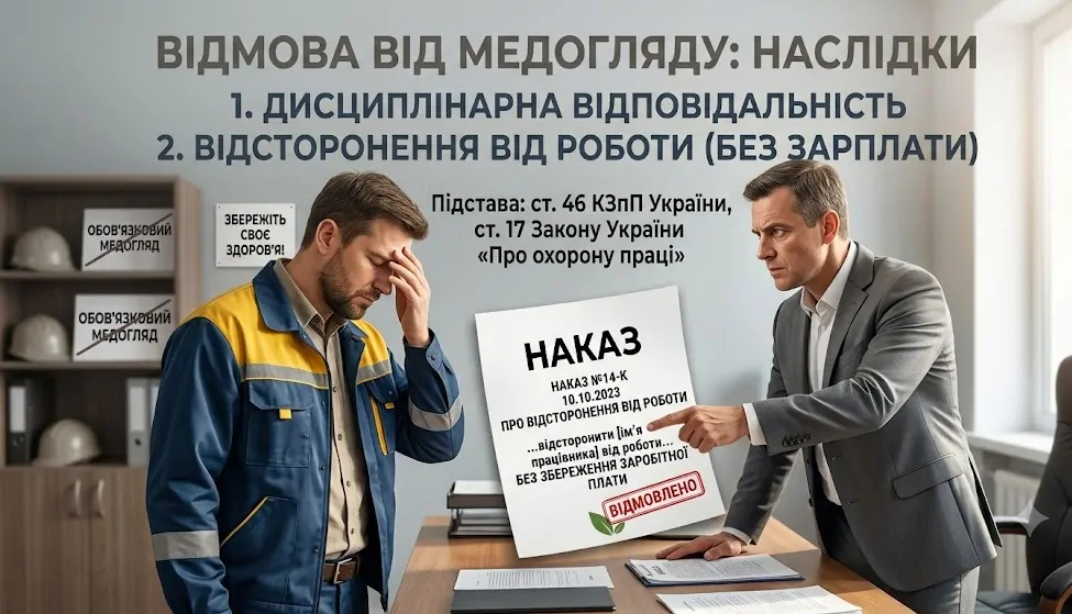 Обов'язковий медичний огляд працівників