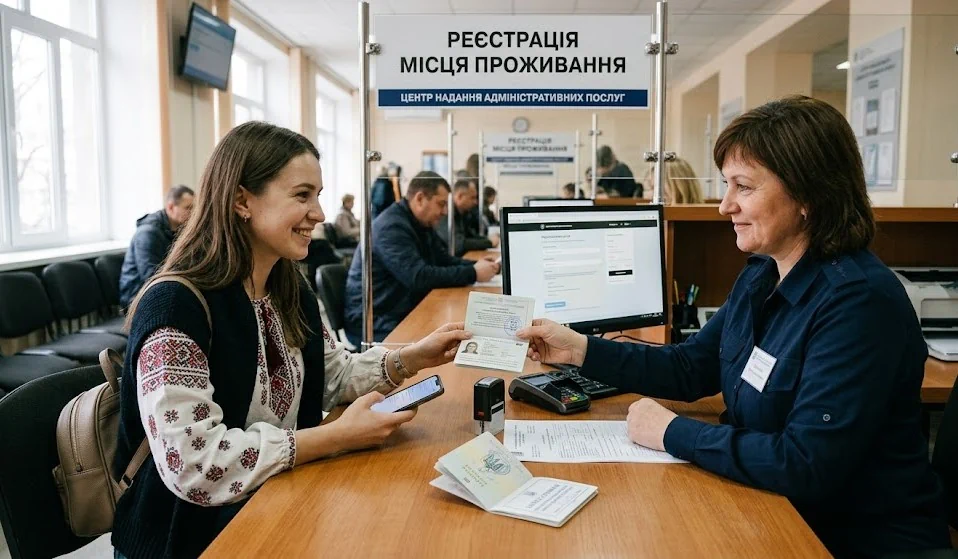 Місце проживання. як зареєструвати