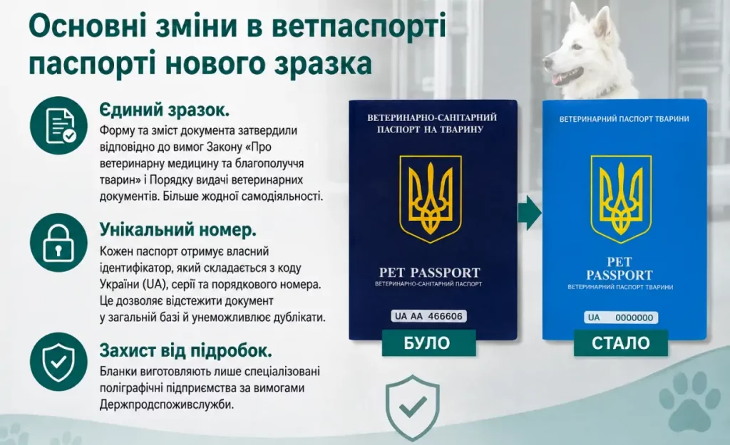 Нові ветпаспорти для домашніх улюбленців: що змінилось і як отримати документ