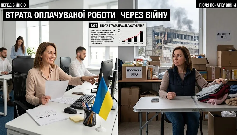 Реєстр збитків - втрата роботи через війну