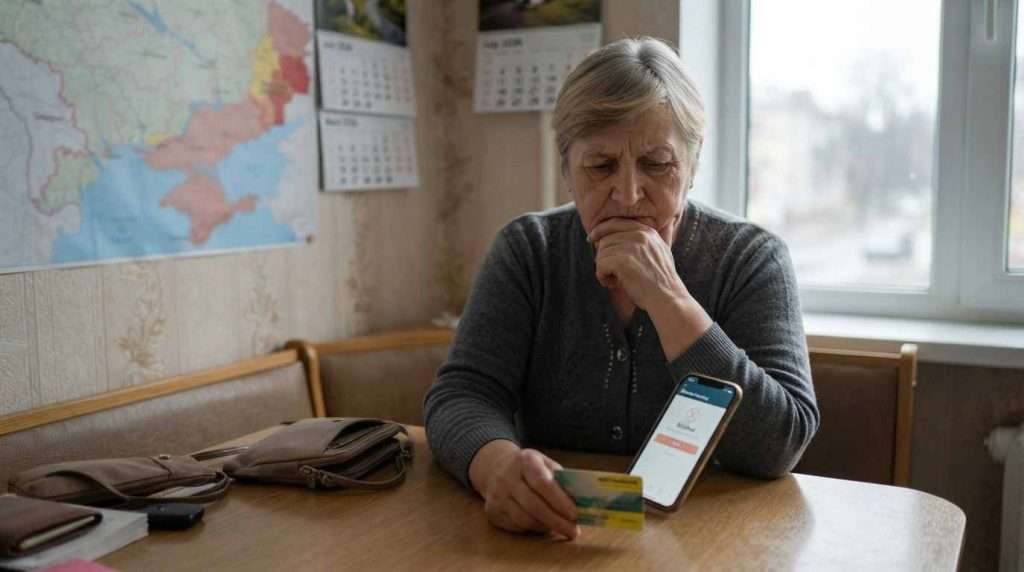Bank zablokuvav rakhunok pensionertsi z okupovanoyi terytoriyi