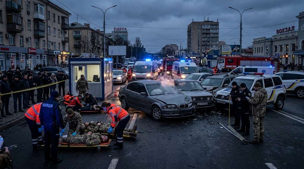 DTP v Odesi na Seredniofontanskii