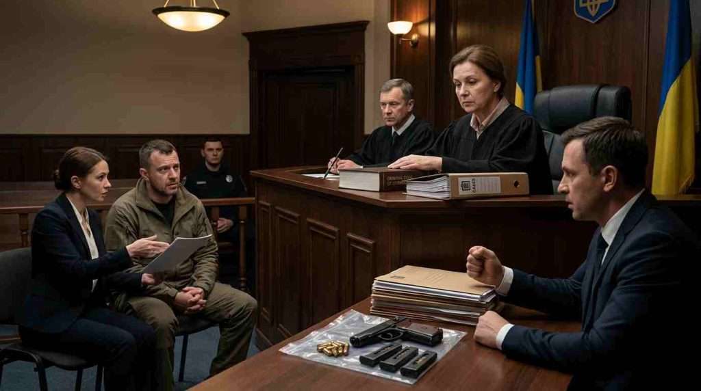Dobrovilna zdacha zbroyi tse vidsutnist skladu zlochynu