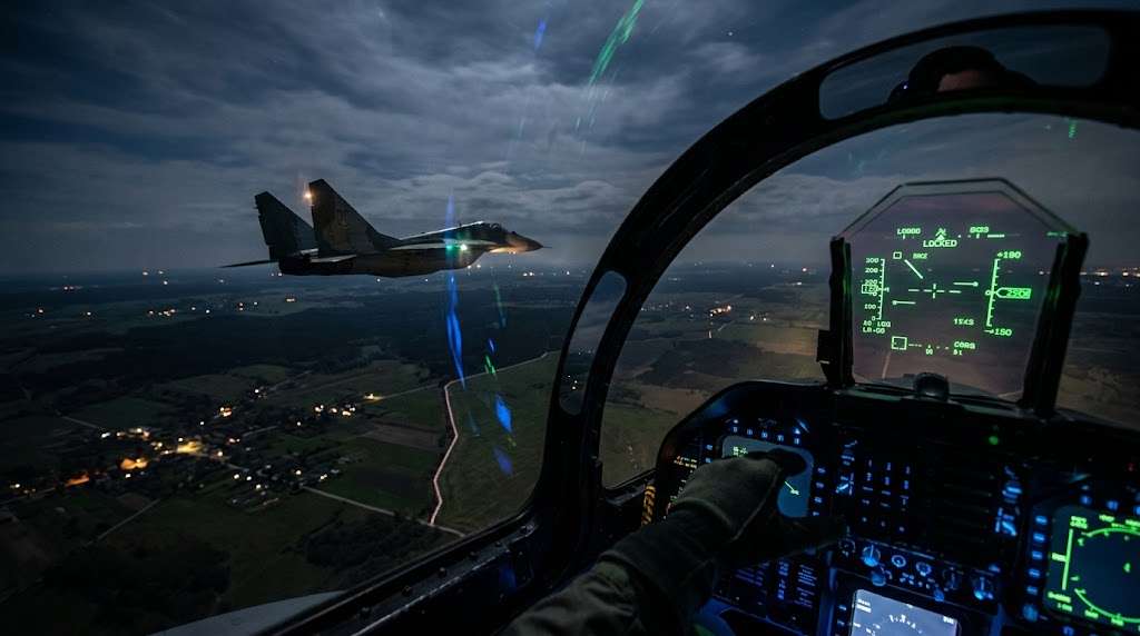Дружественный огонь над границей: почему польский F-16 не открыл огонь по украинскому МиГ-29 1 Druznij vohonj nad kordonom