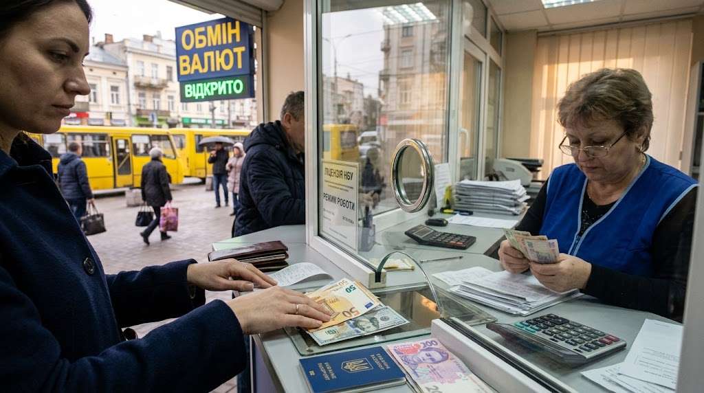 KURS HRYVNI V OBMІNNYKAH 28 VERESNIA