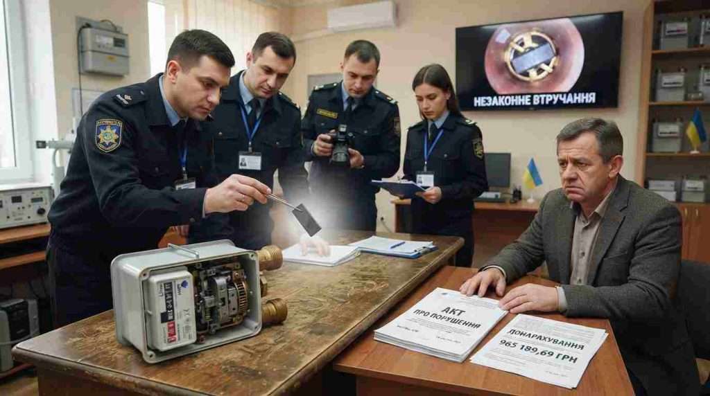 Nesanktsionovane vtruchannya v robotu lichylnyka hazu