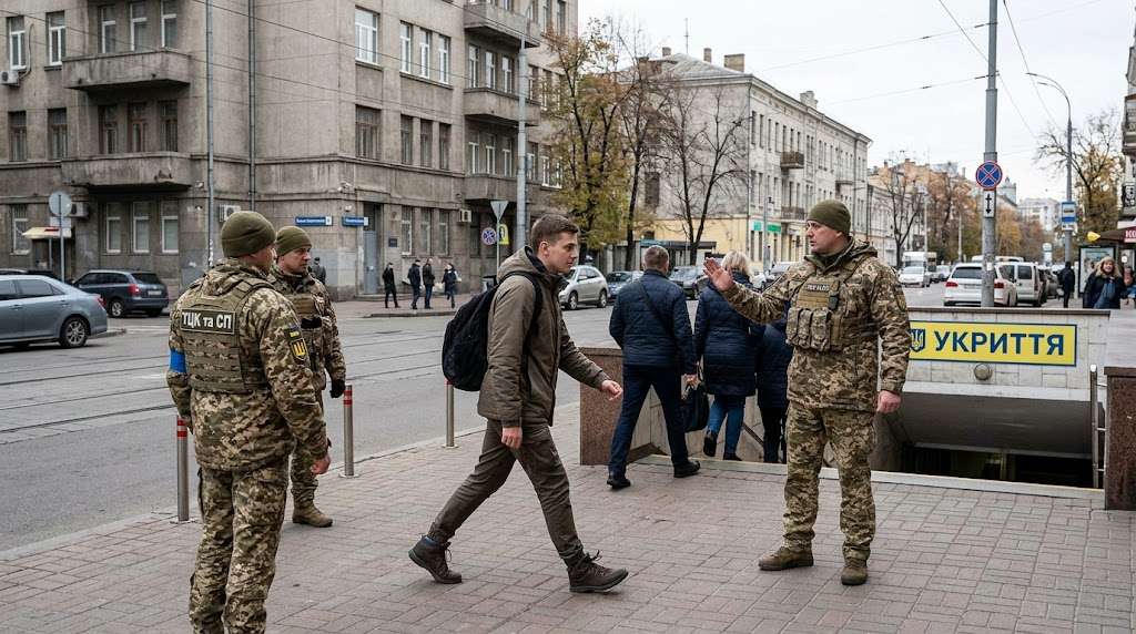Predstavnyky TTsK ne maiut prava zupyniaty vas pid chas povitrianoi tryvohy